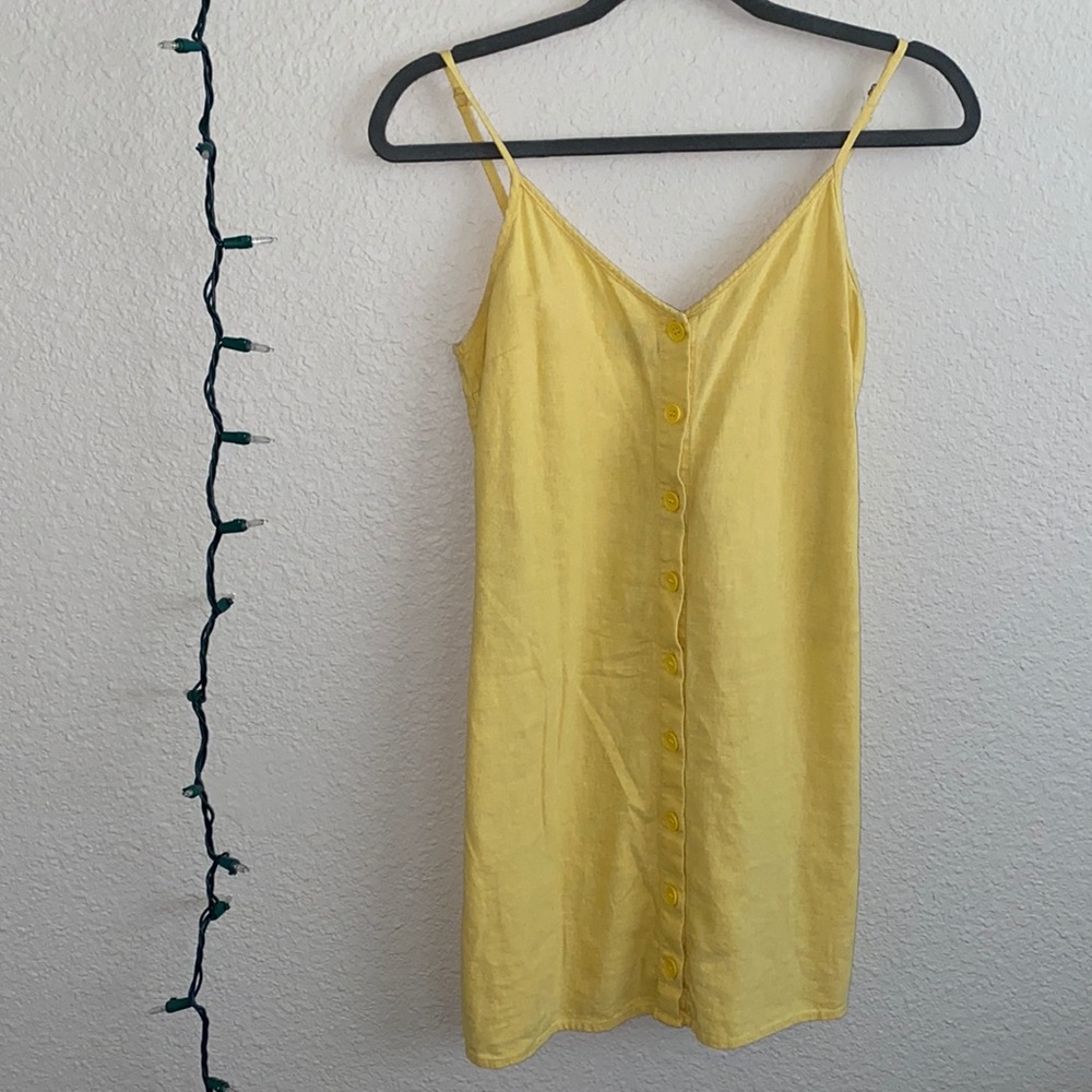 Yellow sun dress